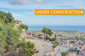 60-8213-5, Luxury villa under construction with panoramic views of the sea and the penon de ifach for sale in benissa