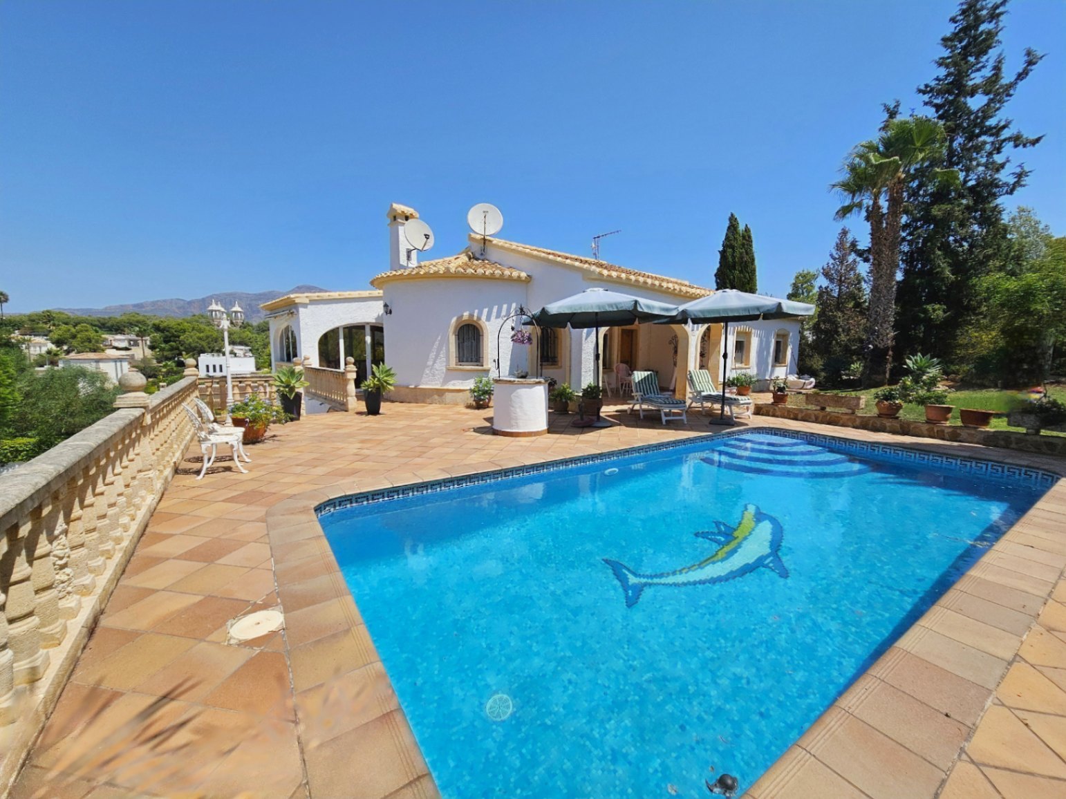 32-1104378-3581, Traditional Villa in Jávea with Private Garden, Pool & Guest Apartment