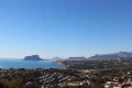 50-6057, Building plot with sea views for sale on el portet in moraira