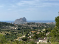 50-3542, Very spacious plot with sea view for sale in calpe