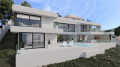 51-4308, Modern villa with sea views for sale in calpe