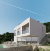 51-8133, Modern villa project with sea views for sale in denia