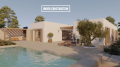 50-4306, Ibiza style new build villa under construction for sale in moraira
