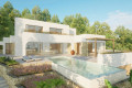51-8166, Project for sale of modern villa 1km from el portet and the center of moraira teulada